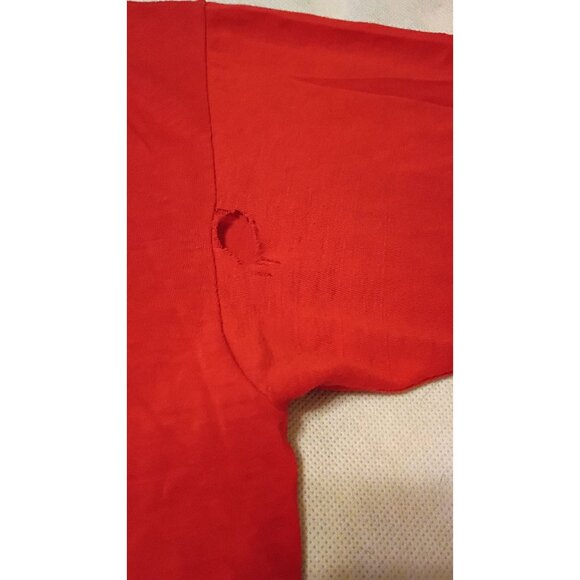 Vintage Indian Motorcycle Museum T-Shirt Springfield MA Large Thrashed Thin - Picture 6 of 8